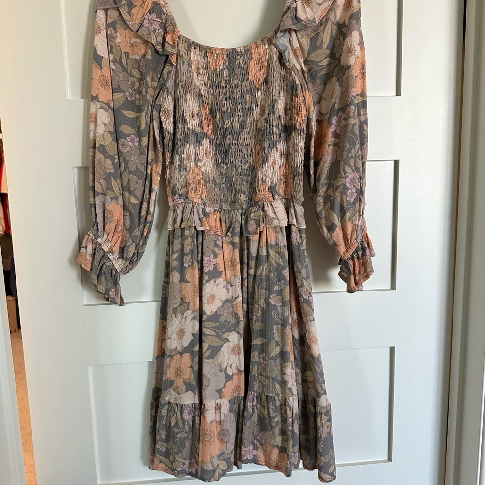 Floral Print Women's Dress